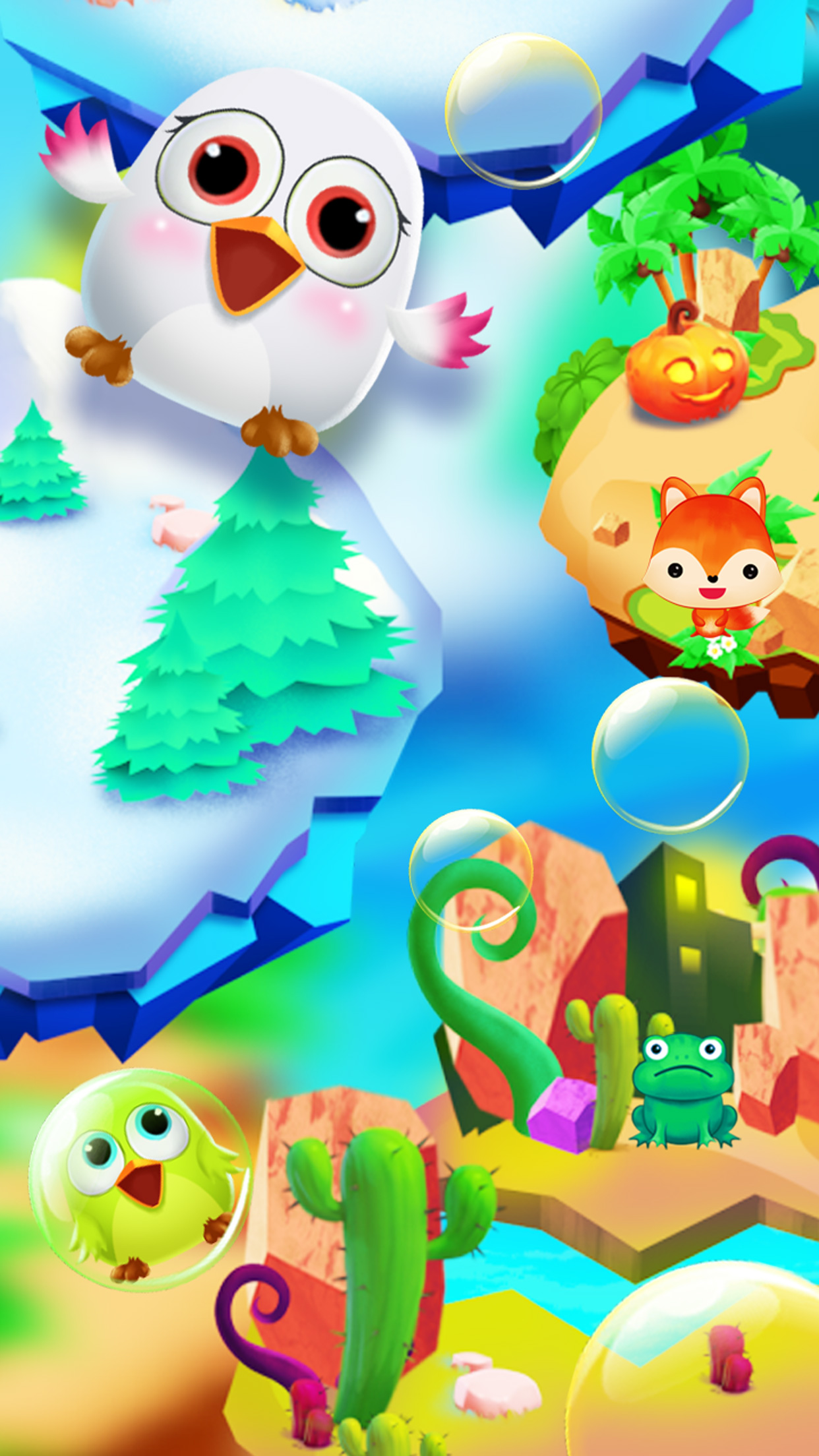 Shooter Bubble Rescue Pet Bird screenshot 3