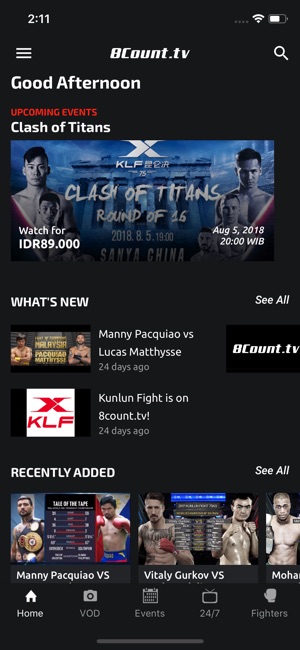 8Count.tv FightApp(圖1)-速報App