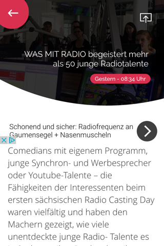 radioWOCHE - Das Radioportal screenshot 2
