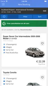 Rental Cars - Rent a Car screenshot #3 for iPhone