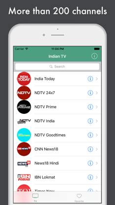 भारतीय टीवी - Indian TV live screenshot 1