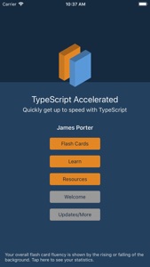 TypeScript Accelerated screenshot #1 for iPhone