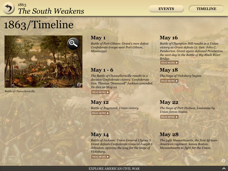 American Civil War Interactive screenshot-3