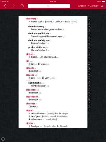 Screenshot #4 pour Accio: Allemand-Anglais