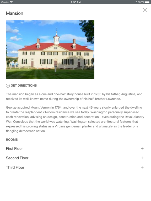 Screenshot #5 pour George Washington Mount Vernon
