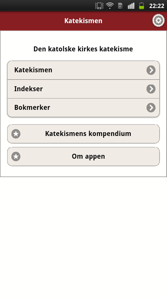 #1. Katekismen (iOS) 由: Den katolske kirke i Norge