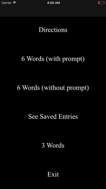 6 Word Stories