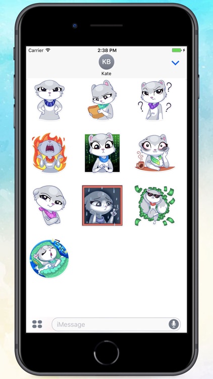Nura The Cat! Stickers