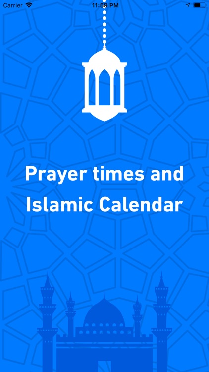 Prayer times & calendar