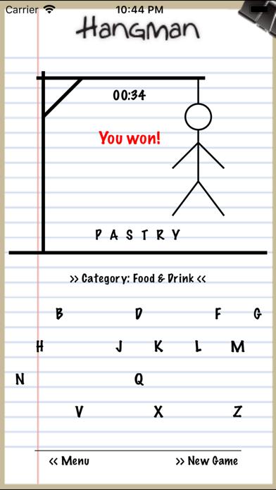 Hangman Classic screenshot 2