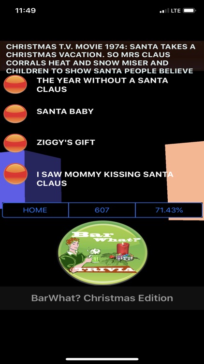 BarWhat? Christmas 10K+ Trivia screenshot-4