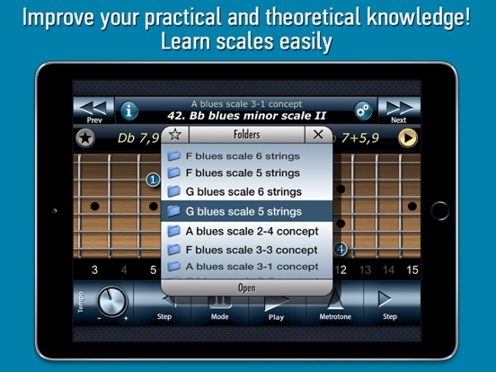 Screenshot #5 pour Bluesman Guitar Scales