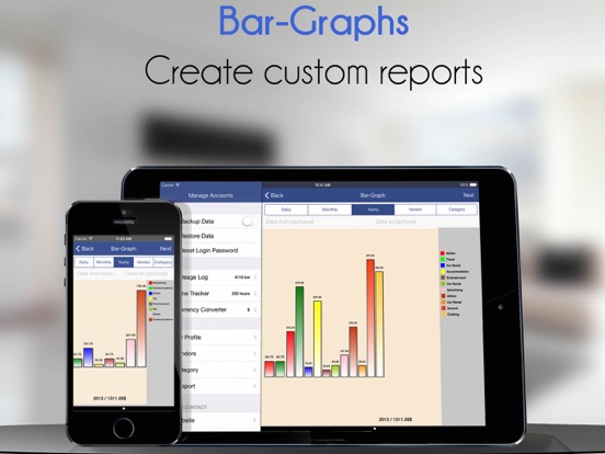 Business Expense Tracker 3.0 with Custom Reports Screenshots