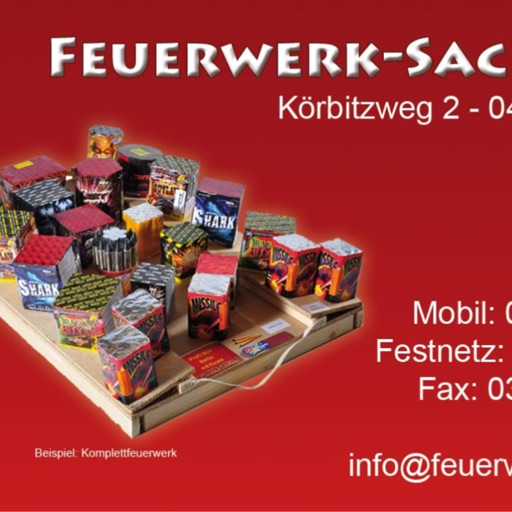 Feuerwerk Sachsen