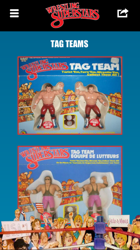 #4. Collector - WWF LJN Edition (iOS) By: Applauz Media Solutions