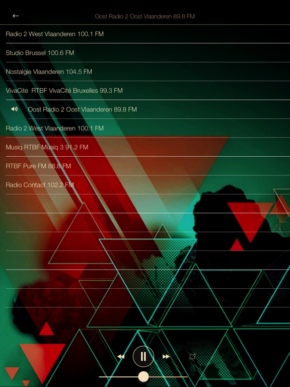 Screenshot #5 pour Belgium Music Radio ONLINE