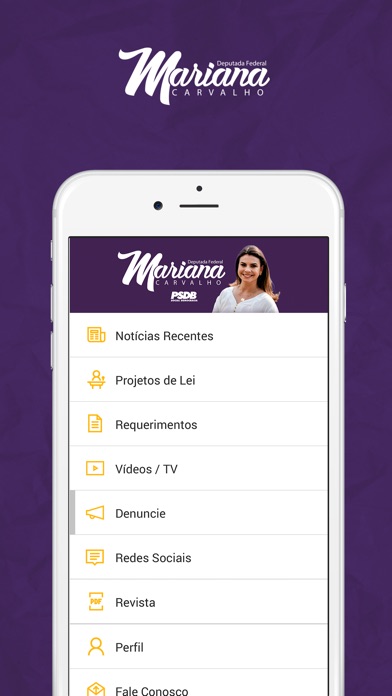 Deputada Mariana Carvalho screenshot 2
