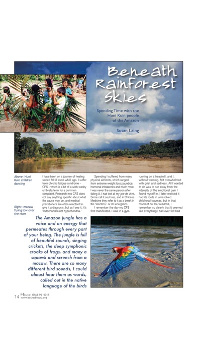 Sacred Hoop Magazine screenshot1