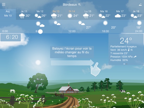Screenshot #4 pour YoWindow, une météo précise