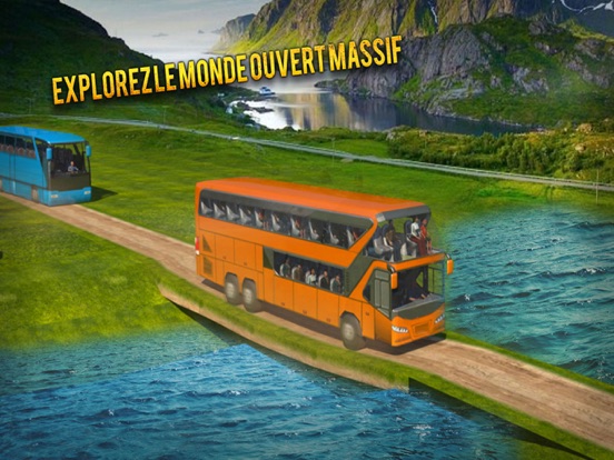 Screenshot #6 pour Gros Autobus Simulateur 3D:Ville Auto-école Gibier
