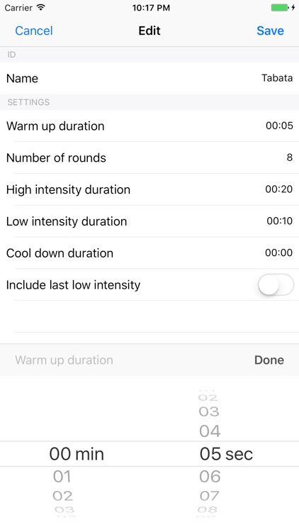 gTimer - Tabata, Intervals & HIIT timer screenshot-3