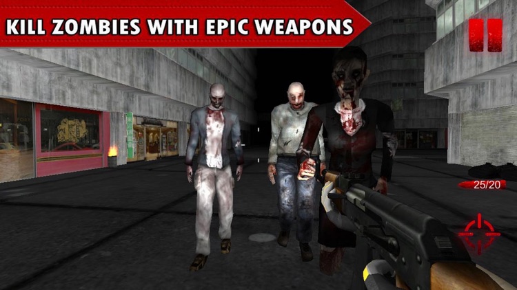 Kill Zombie Drak Night 3D