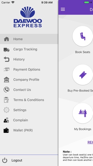 Daewoo Express Mobile(圖3)-速報App