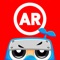 Math Ninja AR uses the latest technology, augmented Reality or "AR", to get kids involved in learning addition