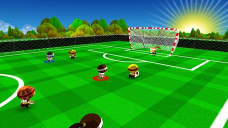 Screenshot of Chop Chop Soccer