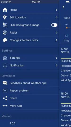Accurate Weather forecast &map screenshot 3