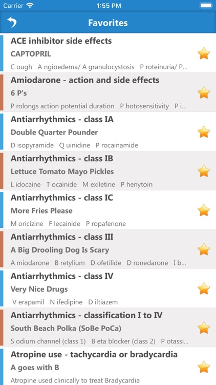 Pharmacology Mnemonics screenshot-4