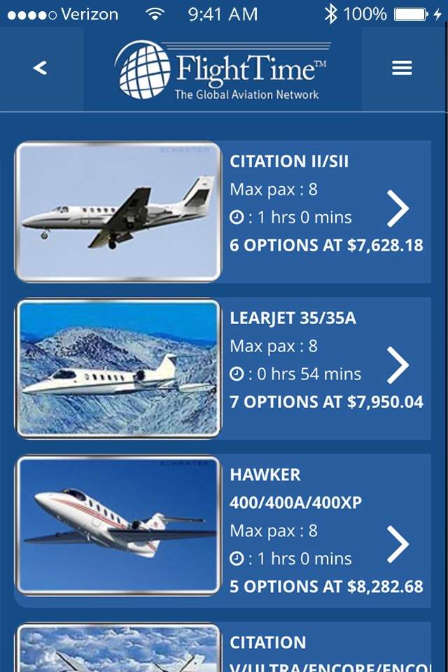 FlightTime Smarter Private Jet screenshot 4