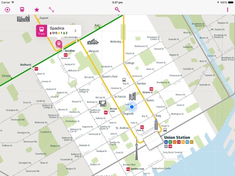 Toronto Rail Map Liteのおすすめ画像1