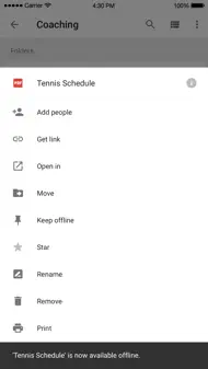 Google Drive – Depolama iphone resimleri 4