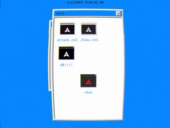 Glitchskier iPad app afbeelding 3