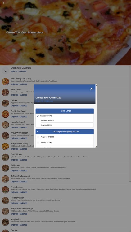 Van Goes Pizza & Chicken screenshot-3