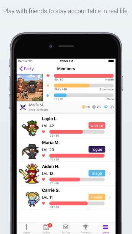 Habitica: Gamified Taskmanager screenshot-3