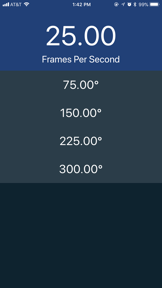 FLICKERfree Calculator screenshot
