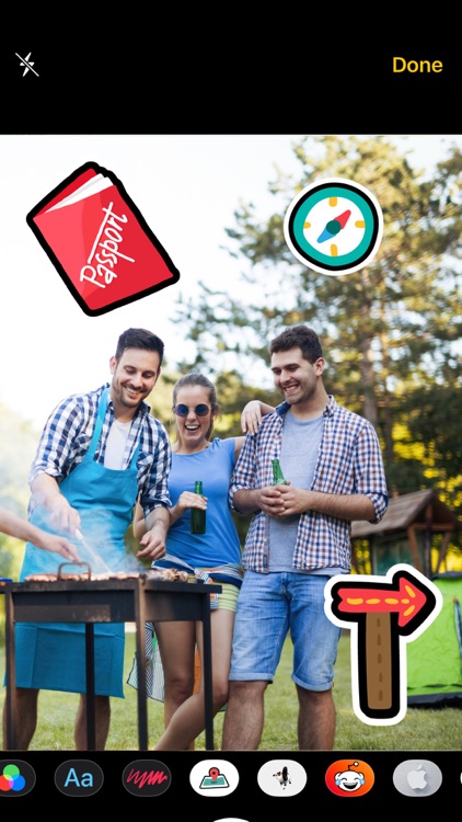 Fun Travel Stickers Pro