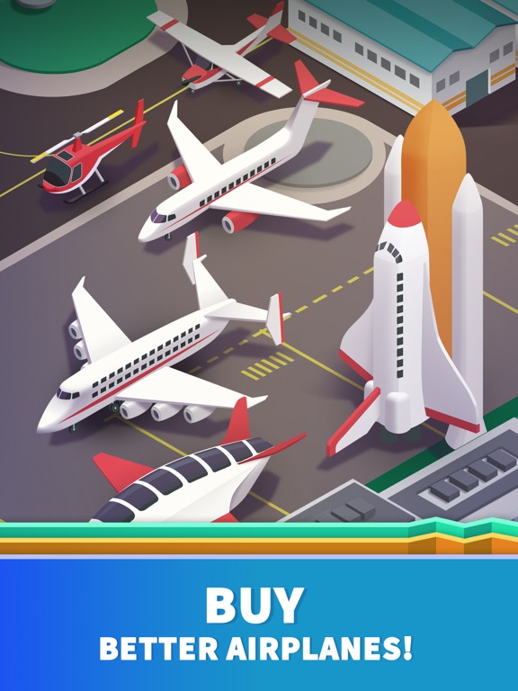 《Idle Airport Tycoon》- 飛行機のおすすめ画像3