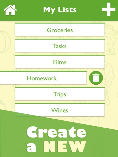 Grocery Lists Make Shopping