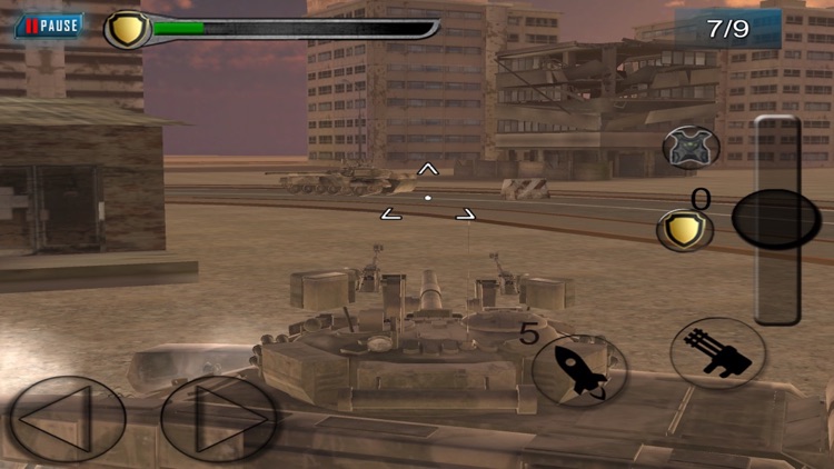 Tank vs Robots World War screenshot-4