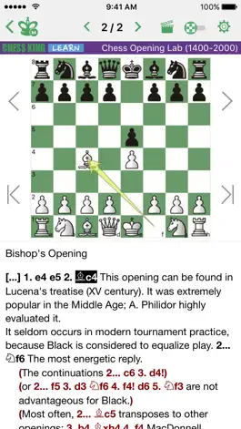 Game screenshot Chess Opening Lab (1400-2000) apk