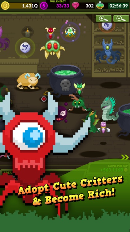 Crypt Critters - Clicker Game