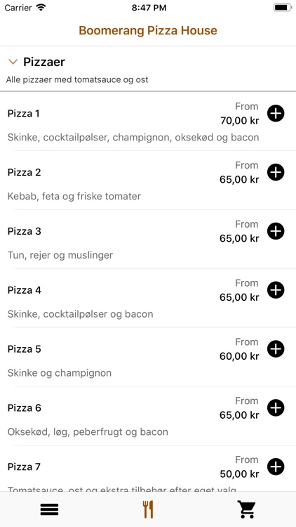 Boomerang Pizza House, Kolding screenshot-3