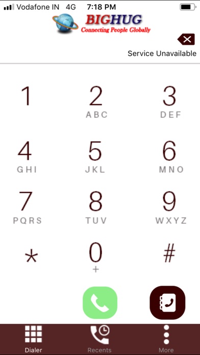 Bighug Dialer screenshot 3