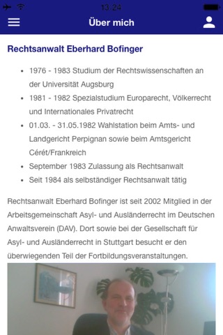 Rechtsanwalt Eberhard Bofinger screenshot 4