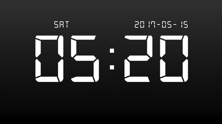 Digital Clock - Big LED Alarm screenshot-3