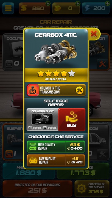 Racer Career Simulator Screenshot
