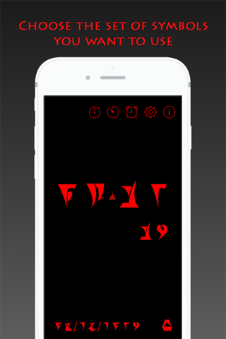 Klingon Clock - Alien time screenshot 2